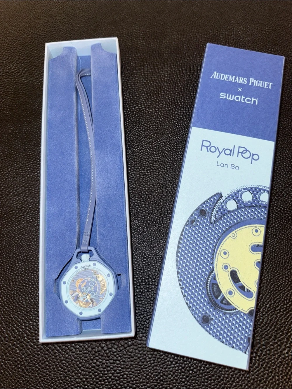 Audemars Piguet Royal Pop Lan Ba Blue Watch with Blue Strap